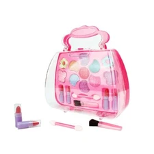 Safe Non Children Girl Princess Makeup Set Eyeshadow Lipstick Brush Pr