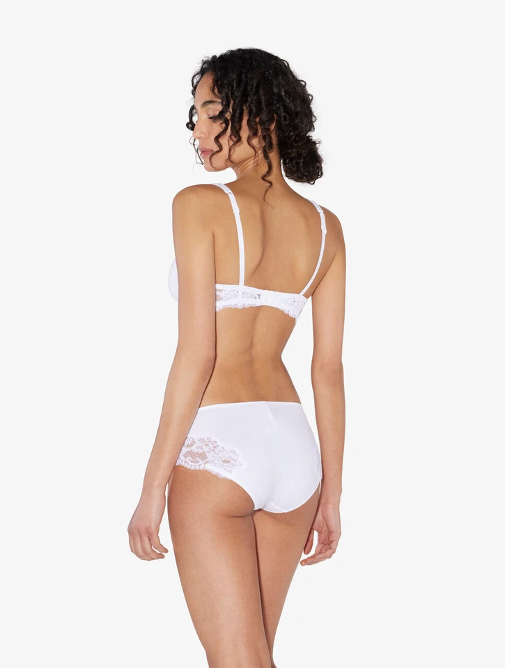 Sujetador con aros de algodón Souple La Perla, 34D, blanco Foto 2 de 4