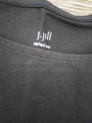 J Jill Women's Perfect Tank Top DEEP Blue Stretch SIZE XL ( NEW) - Picture 4 of 5