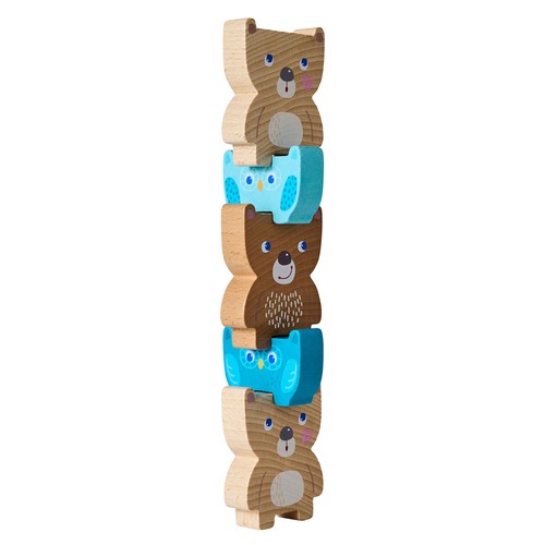 HABA Forest Friends Chunky Wooden Stacking Toy (Made in Germany) - Picture 8 of 12