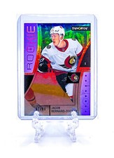 JACOB BERNARD-DOCKER 2021 Upper Deck Synergy #88 ROOKIE CARD RC PURPLE /99