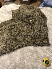 Women Casual Animal Leopard Print Scarf Wrap Shawl Stole Soft Long Neck Scarves