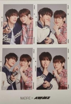 ATEEZ NACIFIC ATEEZ'S PLAYGROUND OFFICIAL PHOTO CARD 4cut | eBay
