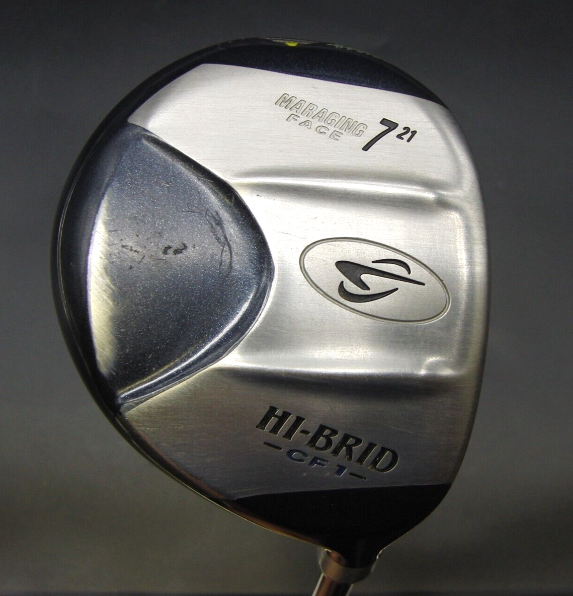 Dunlop Hi-Brid Cf1 21° 7 Hybrid Regular Graphite Shaft Hi-Brid Grip Dunlop Hi-Brid Cf1 21° 7 Hybrid Regular Graphite Shaft Hi-Brid Grip