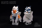 DELUXE Custom White Cloak Cloth ONLY for Star Wars Ahsoka Tano Minifigure – NEW