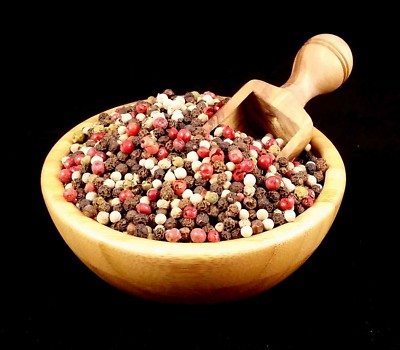 500g Bunter Pfeffer ganz Pfefferkörner für Gewürzmühle Top Qualität 0,5kg