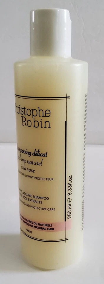 Champú Christophe Robin volumen delicado con extractos de rosa 8,33 oz/250 ml Foto 4 de 4