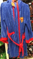 Primark Superman Mens Super Soft Dressing Gown S/m Or L/xl Primark Primark Superman Mens Super Soft Dressing Gown S/m Or L/xl Primark