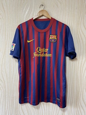 BARCELONA 2011 2012 HOME FOOTBALL SHIRT SOCCER JERSEY NIKE BARCELONA 2011 2012 HOME FOOTBALL SHIRT SOCCER JERSEY NIKE