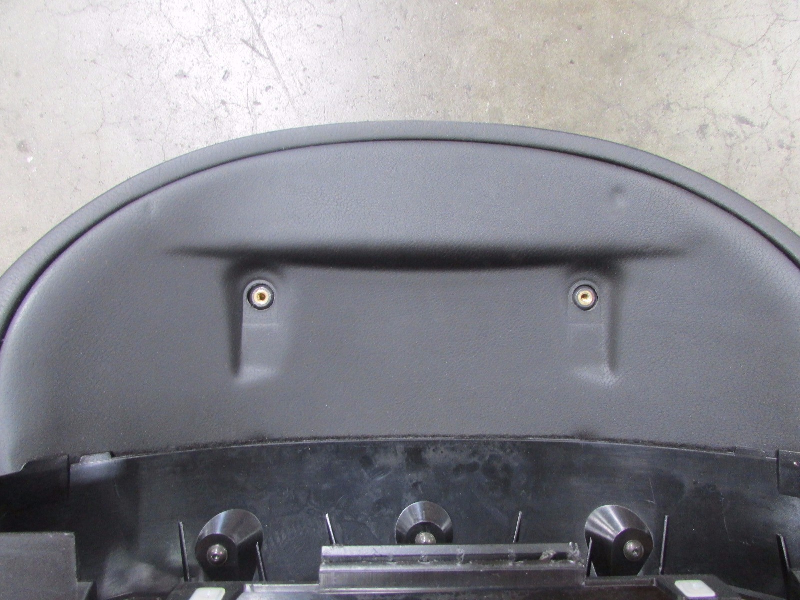 Maserati Quattroporte, Speedometer Housing Panel, Black, Used, P/N 981381900