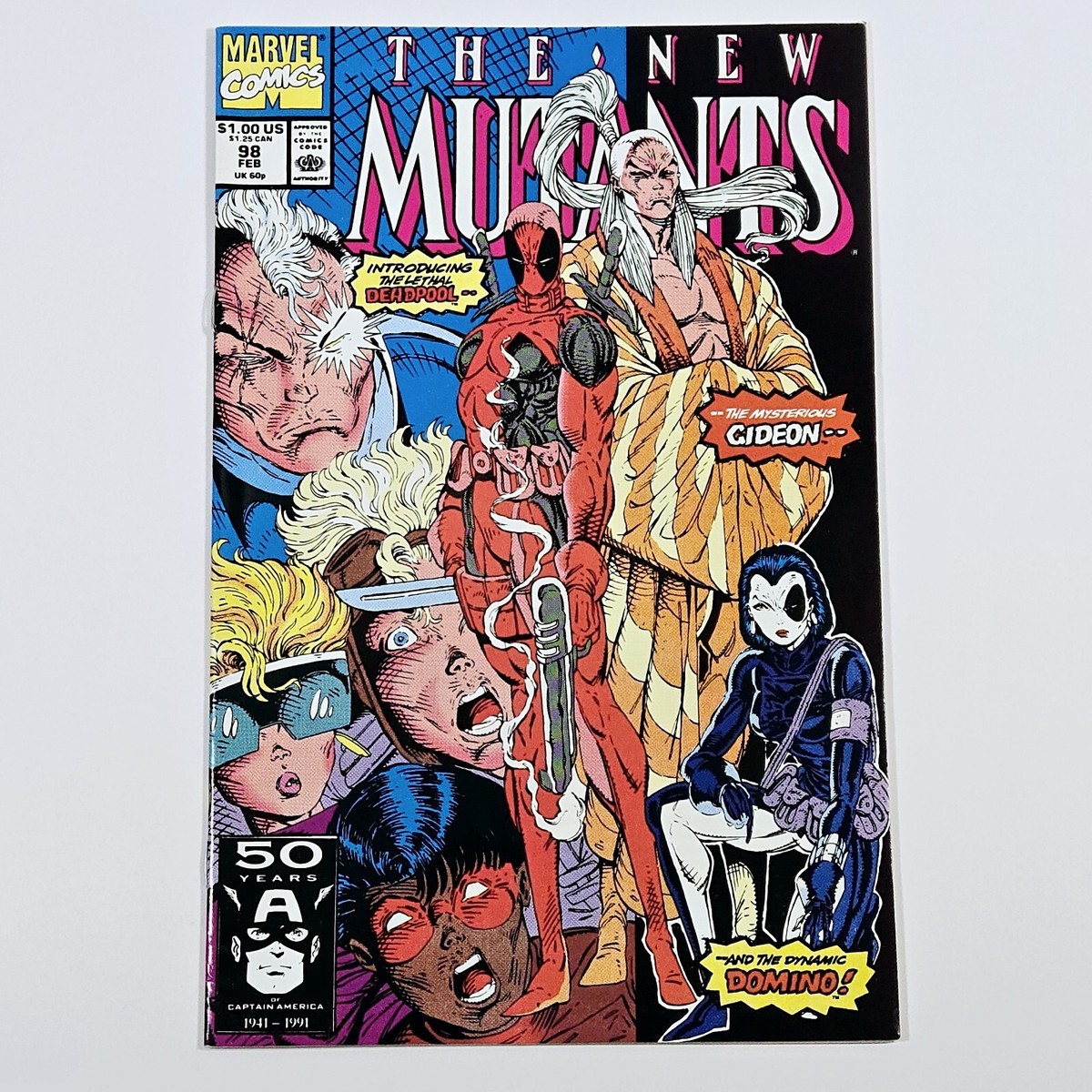 New Mutants #98 NM+ Vol 1 Stunning Book! 1st Appearance of
