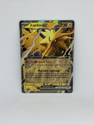 ZAPDOS EX SVP 049 RARE HOLO PROMO CARD 2023 POKEMON 151 NM-MT OR