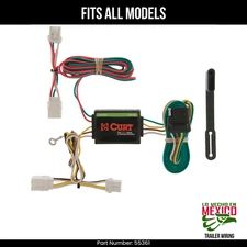 For 96-04 Nissan Pathfinder 4 Pin Trailer Wiring Plug Fits All Models Curt Wire