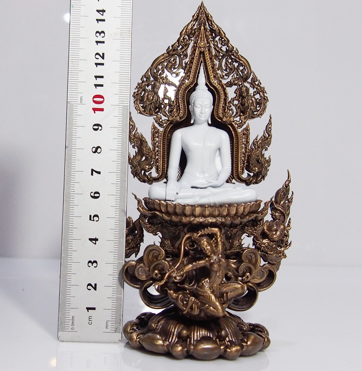 Thai Buddha Somdej Ong Pathom ChanaMarn Statue 6”Tall Statue