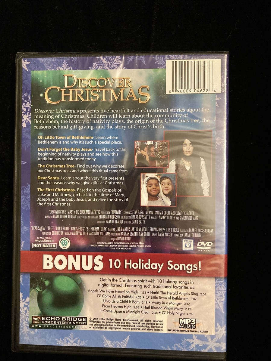 Discover Christmas (DVD, 2010, 2-Disc Set, DVD/CD) 96009950897| eBay