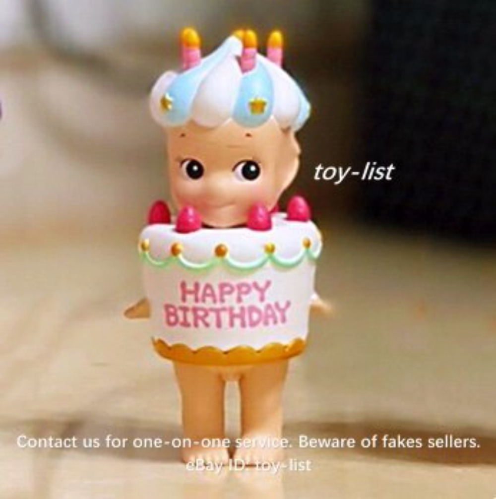 SONNY ANGEL Birthday Gift Series 2017 Strawberry Cake Mini Figure Art Toy