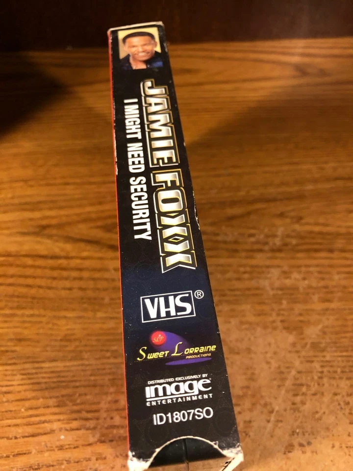 Jamie Foxx I Might Need Security  VHS Used Movie VCR Video Tape  - Imagem 4 de 4