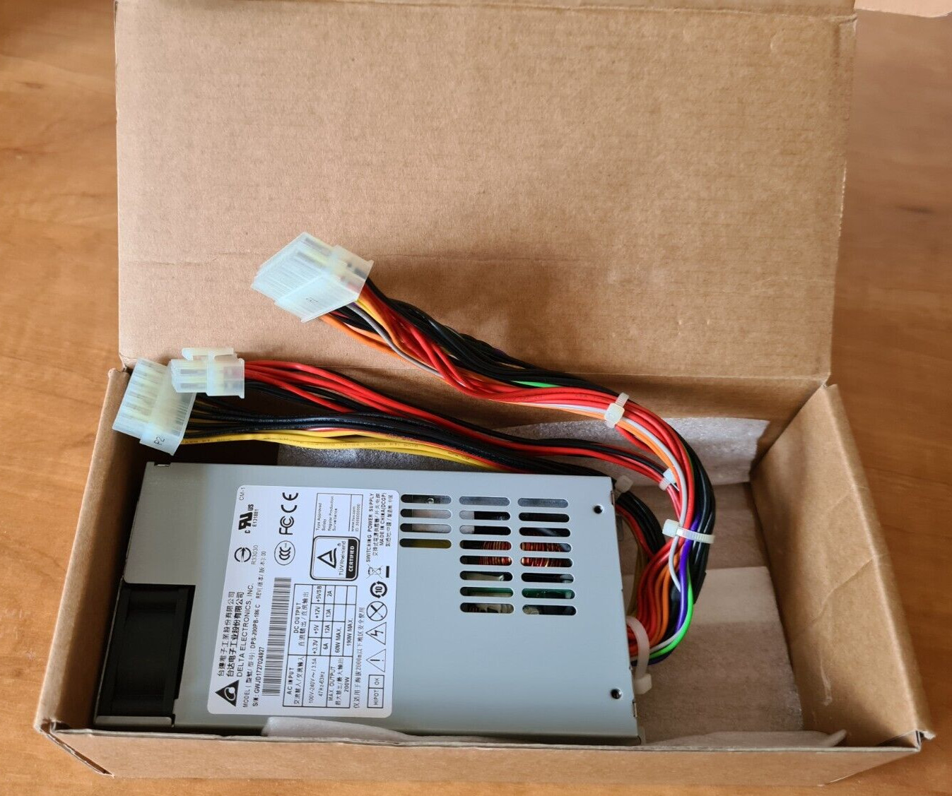 Synology PSU 200W2 power supply unit 200 W 24-pin ATX Metallic