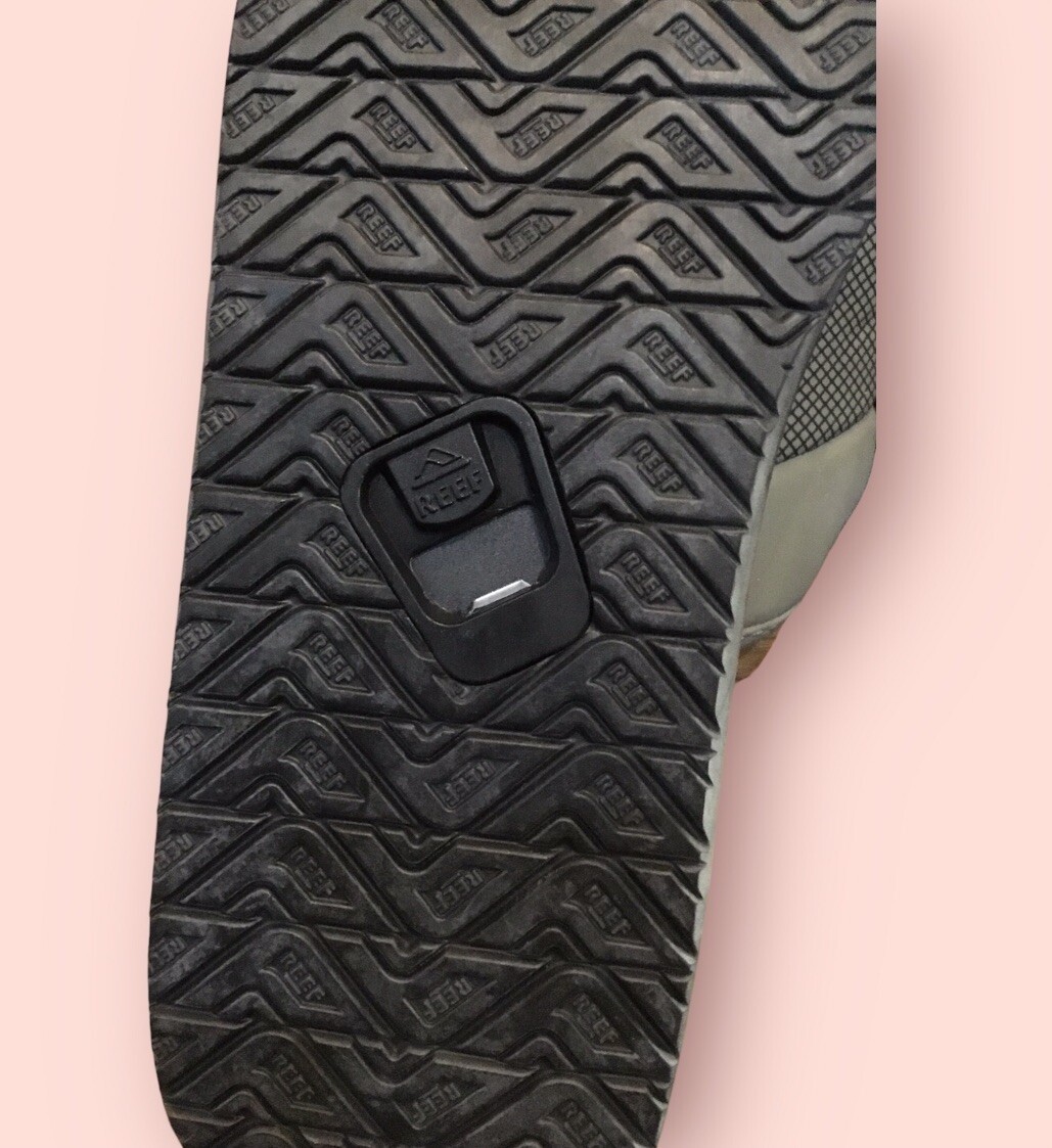 Reef Mens Bottle Opener Slippers (Grey / Red) Reef Mens Bottle Opener Slippers (Grey / Red) ~~ NWT | eBay main image 2