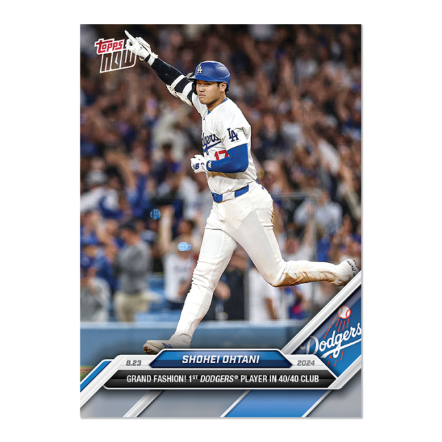 2024 Topps Now! Shohei Ohtani 30/30, 40/40 & 50/50 Club 3 2024 Topps Now! Shohei Ohtani 30/30, 40/40 & 50/50 Club 3