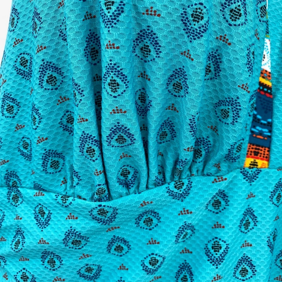 Traje de baño Lane Bryant Cacique de una pieza talla 44DD con aros boho crucero Foto 4 de 4