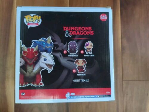 Funko Pop! Dungeons & Dragons #846 Tiamat 2021 Convención de Otoño d20 Exclusivo - Imagen 3 de 6