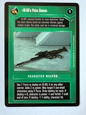 Star Wars CCG Dagobah Limited IG-88's Pulse Cannon NM/LP