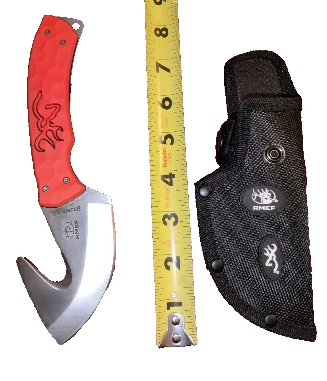 Mango de Goma Browning modernos de colección Cuchillos de Hoja Fija producidos en fábricas