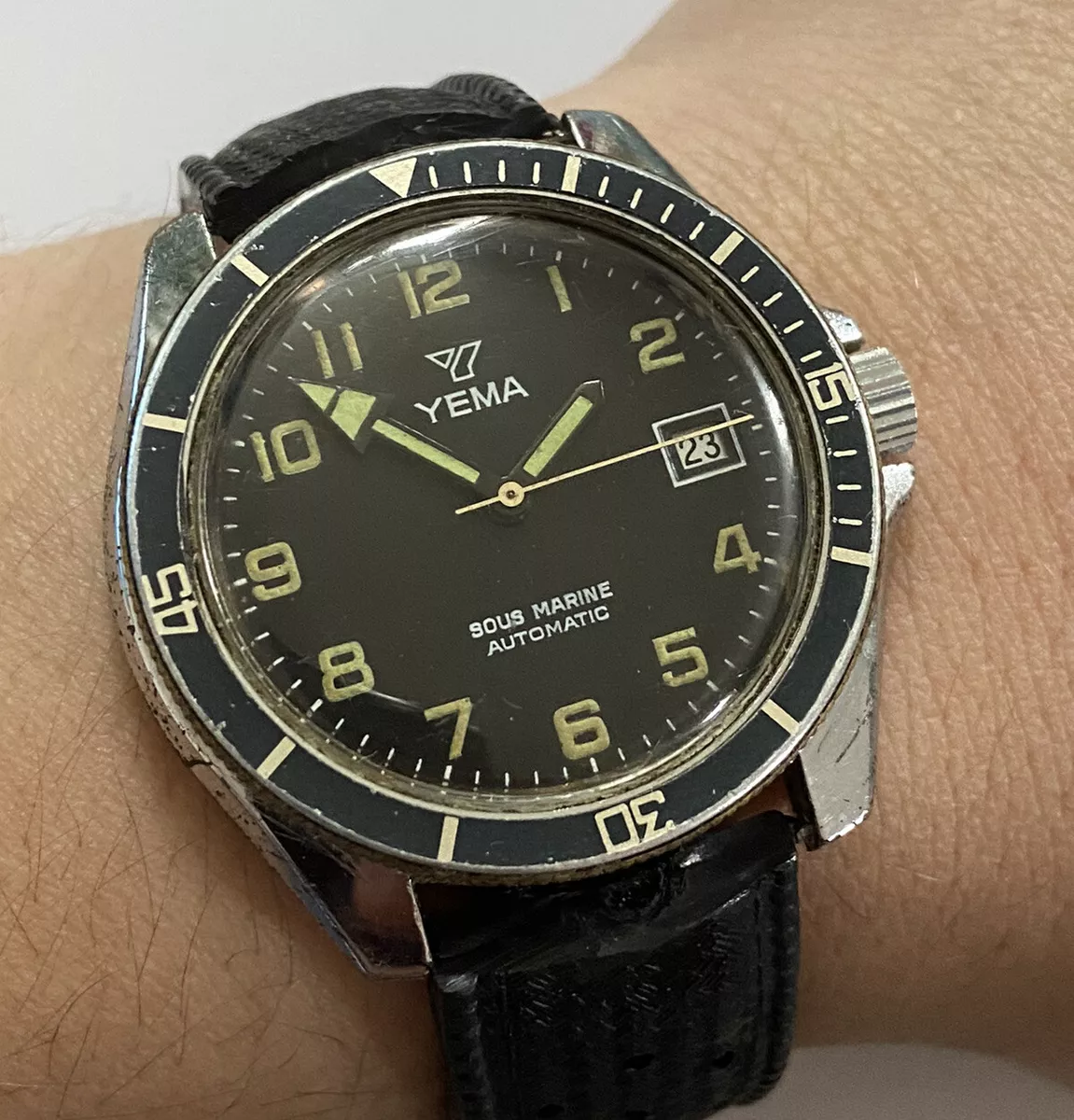 Montre de plongée yema sale