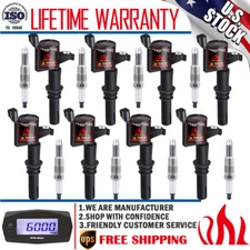 8PCS Ignition Coils + 8PCS Iridium Spark Plugs For 2004-2008 FORD F150 V8 5.4L