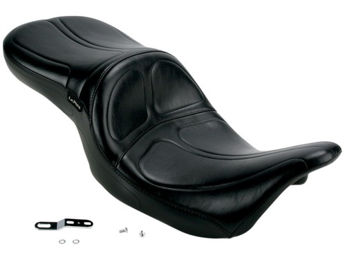 Asiento Le Pera Maverick - negro con puntada (LK-957) - Imagen 2 de 2