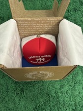 Chrome Hearts Cross Logos Trucker Hat Red/White/Blue One