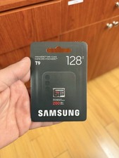 Samsung T9  MicroSD Card  128 GB  microSDXC  Flash memory class U3, V30, A2