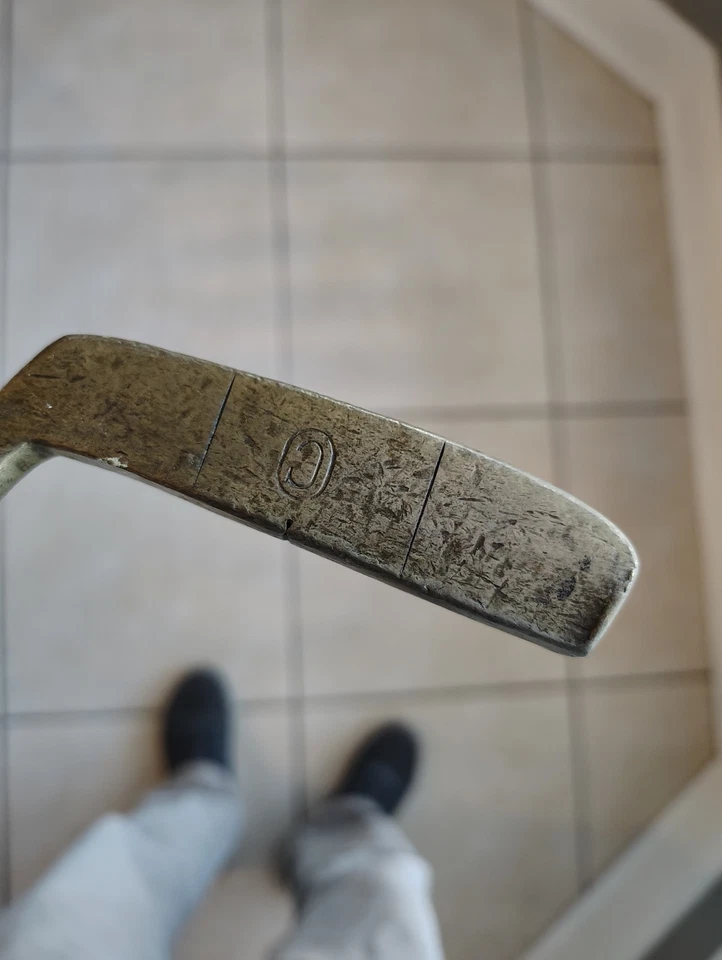 Right Hand 35-in Hickory Shaft Otey Crisman 38H Putter All Original Okay - Image 3 of 4
