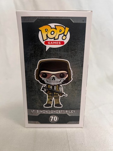 Funko Pop! Vinyl: Call of Duty - Lt. Simon "Ghost" Riley #70 - Picture 2 of 8