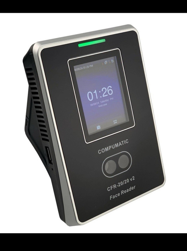 Compumatic CFR-20/20 Biometric Face Reader Time Clock Time Attendance