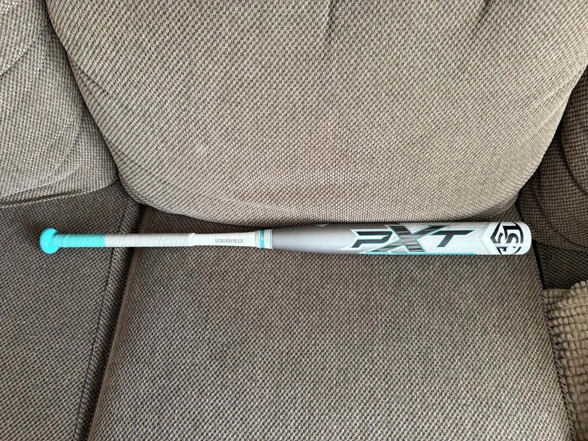 Batte Softball Louisville Slugger LXT X18 – 34 Pouces, 25 Oz, Bleu/blanc (occasion)