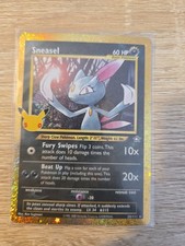Sneasel 25/111 ME: 30th Celebration Classic Collection CCol Pokemon Card NM