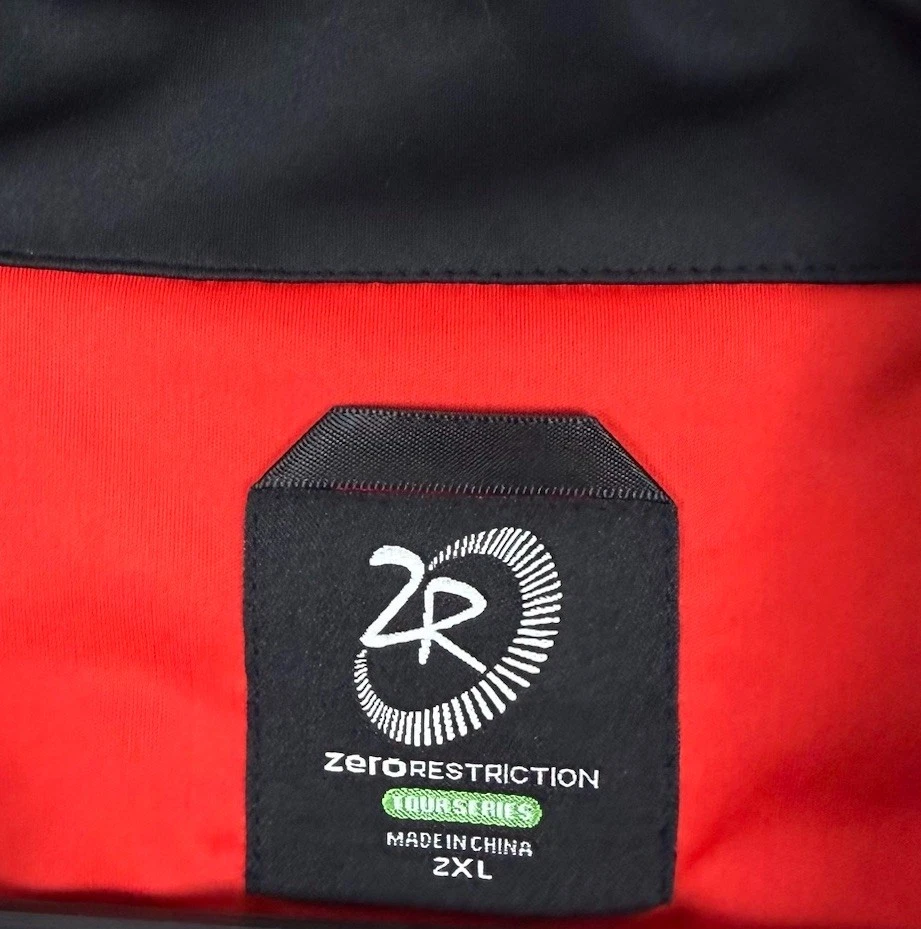 Zero Restriction Tour Series 1/4 Cremallera Pullover Rompevientos Chaqueta de Lluvia Para Hombres XXL Foto 4 de 4