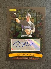 Jayson Nix 2008 Topps Stadium Club Auto Beam Team Rockies 