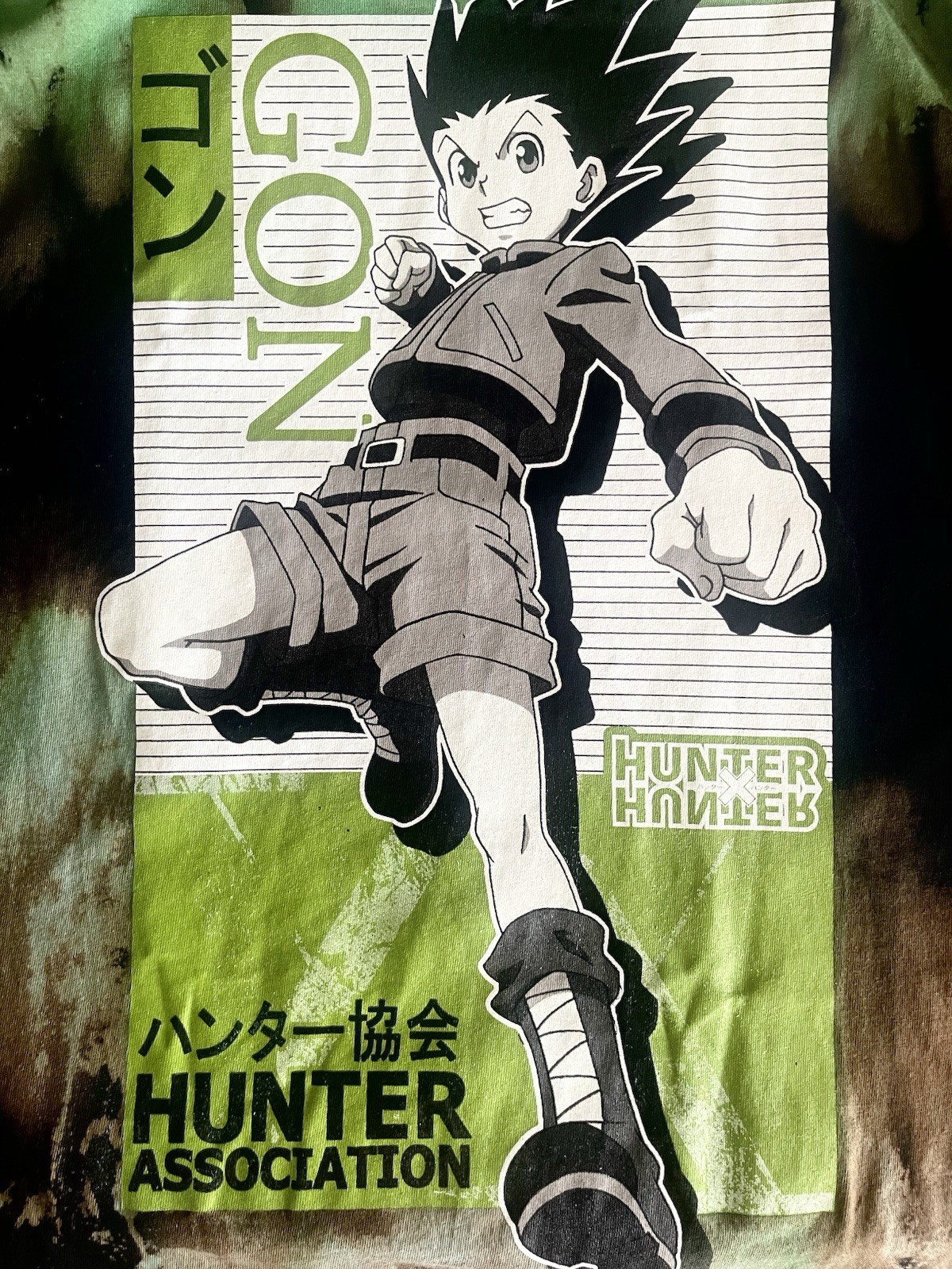 Hunter x Hunter Gon Graphic Custom Tye-Dye T-Shir… - image 3