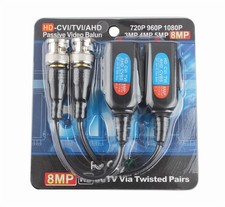 BNC Video Balun Twisted Transceivers UTP Cat5 HD CVI TVI AHD for Camera