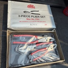 Rare Mac Tools Usa Nos 3pc Diagonal Plier Set Cutters Ps3sc 567