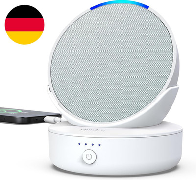 Akku Für Ech0 Pop - Tragbare Batterie Akkustation Batteriesockel Ladestation Für