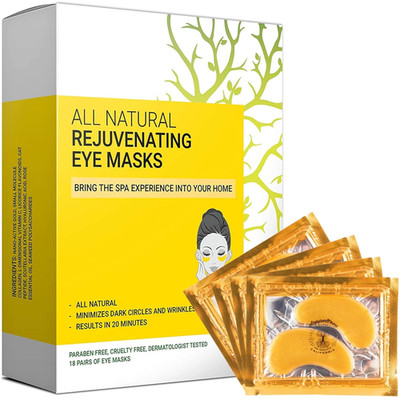 All Natural under Eye Patches & Mask - Non-Toxic Treatment for Dark Circles, Puf
