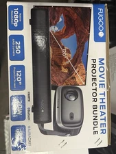 Fugoo Outdoor Projector & Soundbar Bundle with Tripod & 120" Foldable Screen