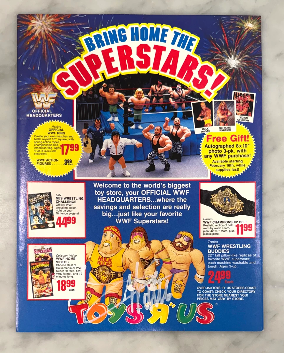 ジ・アルティメット・ウォリアー　直筆サイン色紙（WWFスーパースター） WWF Wrestling Signs for sale | eBay