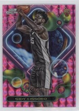 2023-24 Topps Cosmic Chrome Pink Galaxy Refractor Sidy Cissoko #189 0q4s
