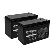 12V 7Ah Rechargeable Sealed Lead Acid Battery F2 Terminals UPS Alarm