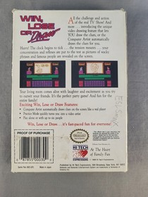 Win, Lose or Draw, NES, Complete, Authentic!